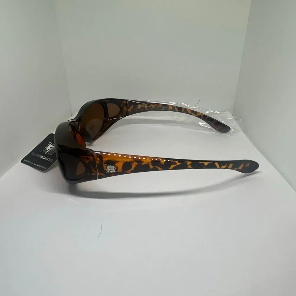 Barricade Tortoise Bling Fit Over Glasses Sunglasses
